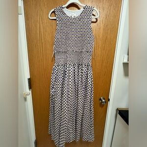 On 34th Geometric Sleeveless Maxi Dress